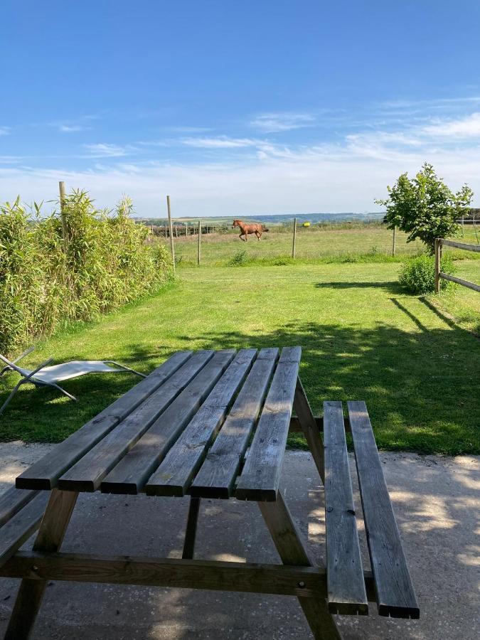 Le Clos De L'Angley Gites Et Ecurie Caffiers Bagian luar foto